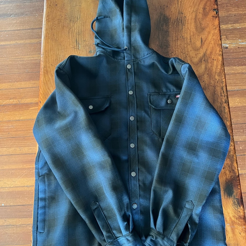 Dickies Black Lightweight Hooded Jacket